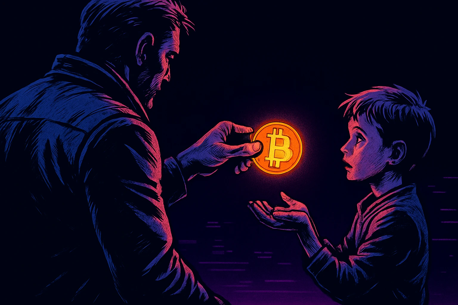 我准备花20年替孩子存下10枚比特币，却发现最难的不是金钱